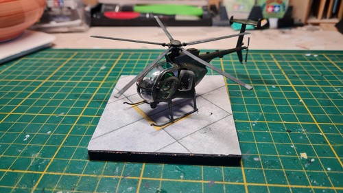 Italeri md500 top - italeri, gebaut