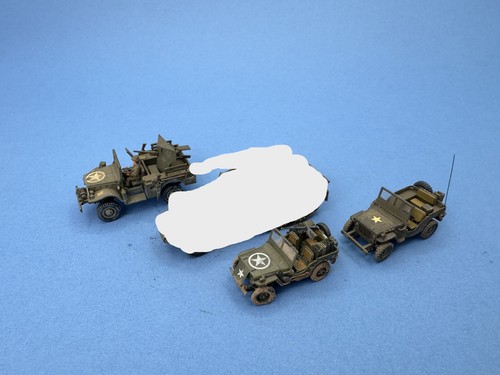 Panzer wwii jeep - 1:72, +